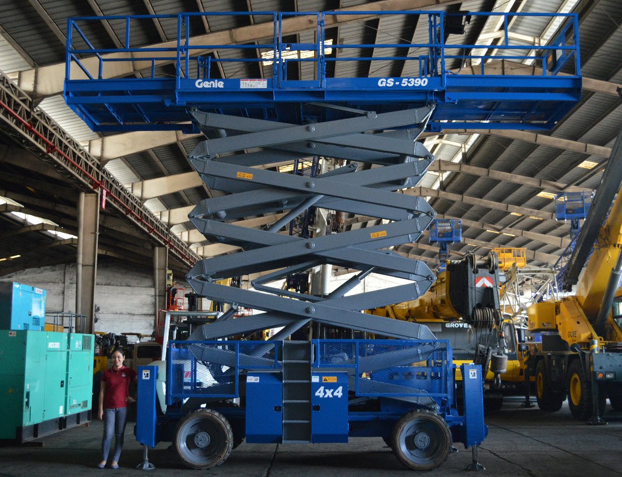 Genie Scissor Lift for sale or for rent in the Philippines